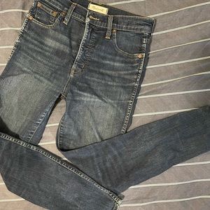 Madewell high rise skinny 28s